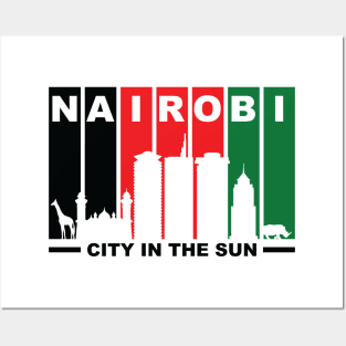 Welcome To Nairobi, Kenya Posters and Art